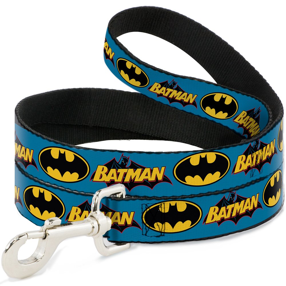 Amazon.com : Buckle-Down Dog Leash Vintage Batman Logo Bat Signal